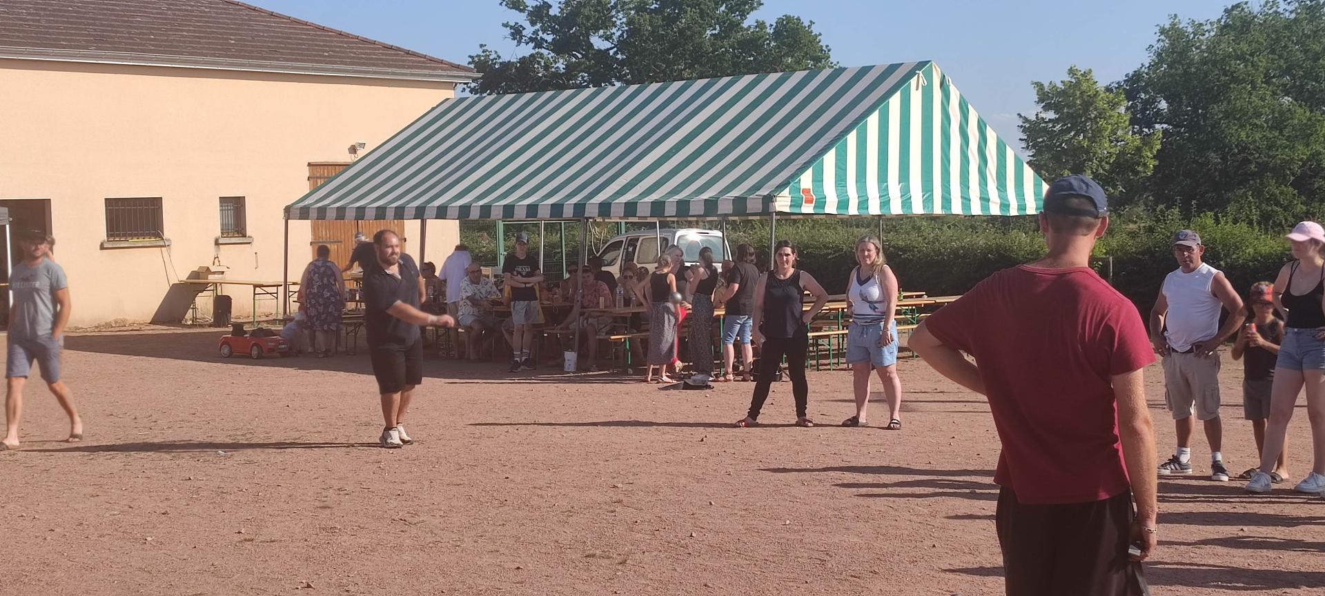 Concours de pétanque le 24 juin 2023