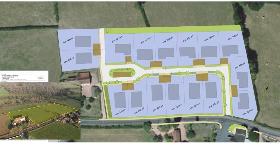 Plan lotissement