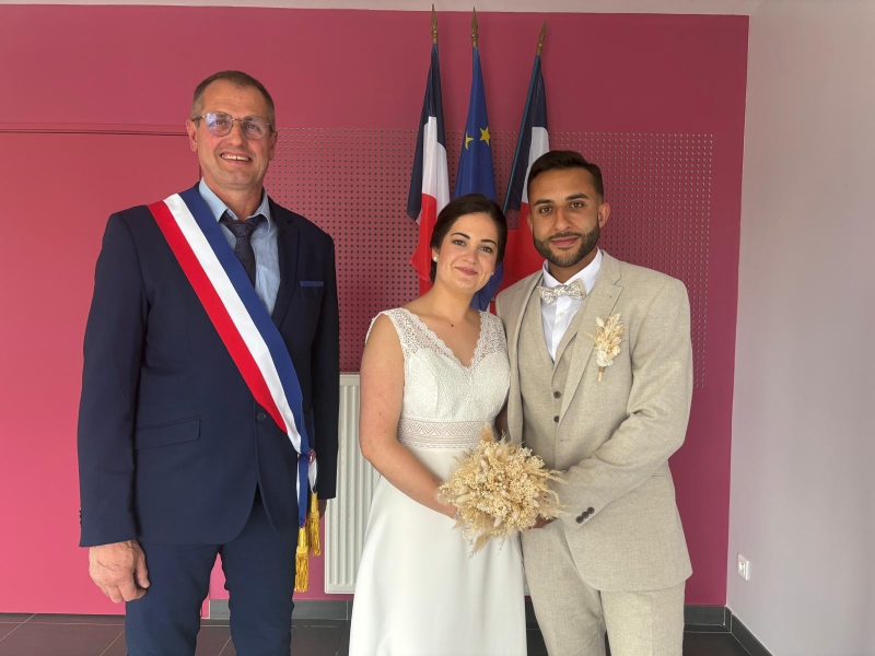 Mariage d'Aurélie DESMURGE et Gabin FARES